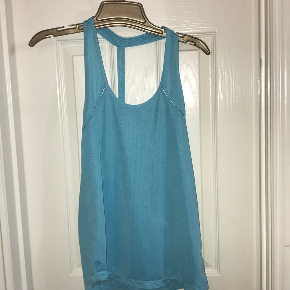 Breathable Blue Tank Top